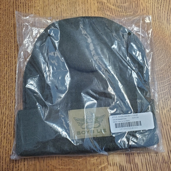 Boys Lie Irina Beanie - Seaweed Green - Picture 3 of 6